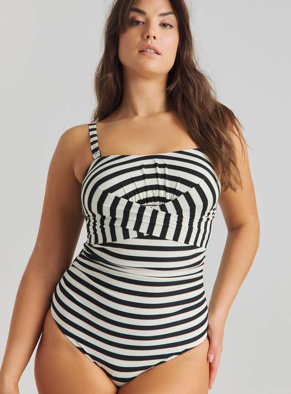 SIMPLY BE Magisculpt Bandeau Swimsuit 16